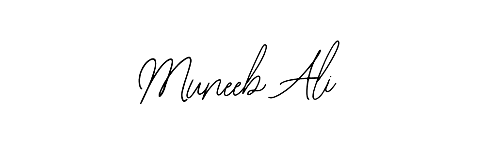 Muneeb Ali stylish signature style. Best Handwritten Sign (Bearetta-2O07w) for my name. Handwritten Signature Collection Ideas for my name Muneeb Ali. Muneeb Ali signature style 12 images and pictures png