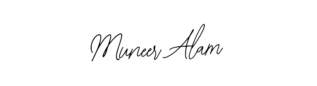 It looks lik you need a new signature style for name Muneer Alam. Design unique handwritten (Bearetta-2O07w) signature with our free signature maker in just a few clicks. Muneer Alam signature style 12 images and pictures png