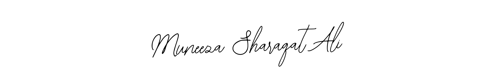 Once you've used our free online signature maker to create your best signature Bearetta-2O07w style, it's time to enjoy all of the benefits that Muneeza Sharaqat Ali name signing documents. Muneeza Sharaqat Ali signature style 12 images and pictures png