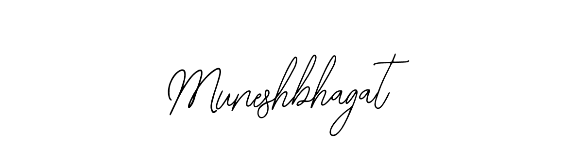 The best way (Bearetta-2O07w) to make a short signature is to pick only two or three words in your name. The name Muneshbhagat include a total of six letters. For converting this name. Muneshbhagat signature style 12 images and pictures png