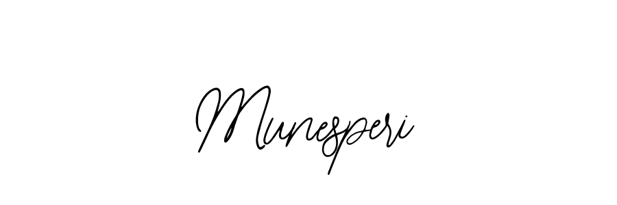 Create a beautiful signature design for name Munesperi. With this signature (Bearetta-2O07w) fonts, you can make a handwritten signature for free. Munesperi signature style 12 images and pictures png