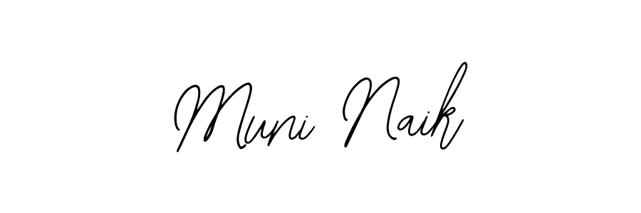Also we have Muni Naik name is the best signature style. Create professional handwritten signature collection using Bearetta-2O07w autograph style. Muni Naik signature style 12 images and pictures png