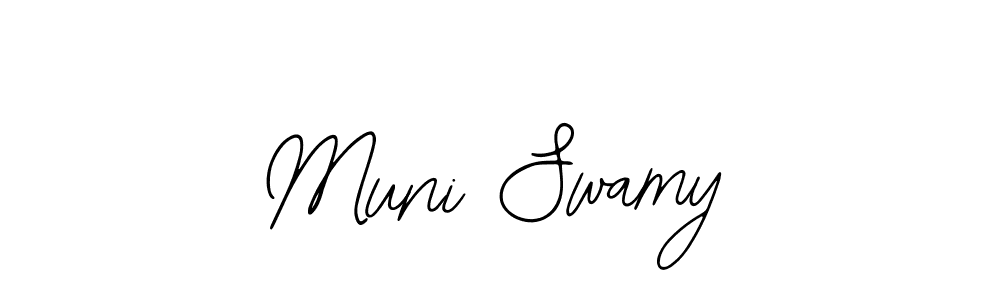 The best way (Bearetta-2O07w) to make a short signature is to pick only two or three words in your name. The name Muni Swamy include a total of six letters. For converting this name. Muni Swamy signature style 12 images and pictures png