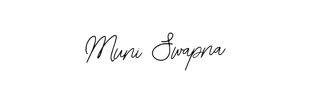 Make a beautiful signature design for name Muni Swapna. Use this online signature maker to create a handwritten signature for free. Muni Swapna signature style 12 images and pictures png