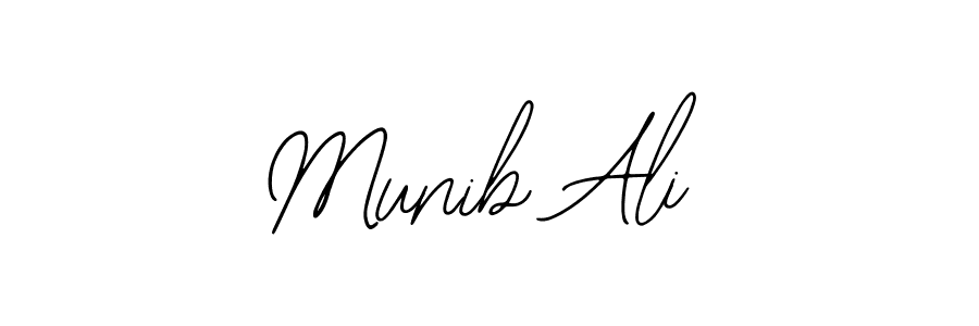 It looks lik you need a new signature style for name Munib Ali. Design unique handwritten (Bearetta-2O07w) signature with our free signature maker in just a few clicks. Munib Ali signature style 12 images and pictures png