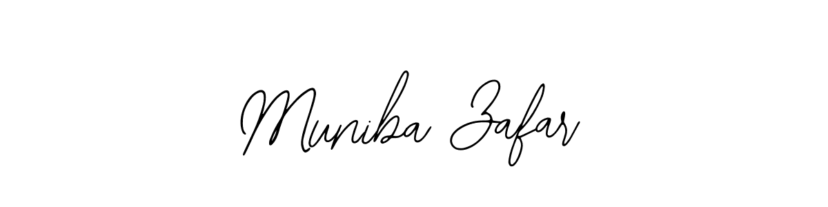 Similarly Bearetta-2O07w is the best handwritten signature design. Signature creator online .You can use it as an online autograph creator for name Muniba Zafar. Muniba Zafar signature style 12 images and pictures png