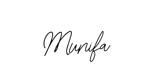 Make a beautiful signature design for name Munifa. Use this online signature maker to create a handwritten signature for free. Munifa signature style 12 images and pictures png