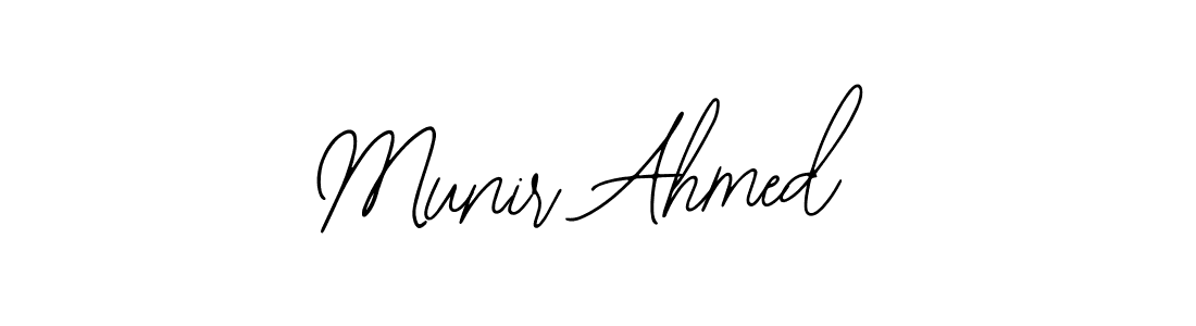 Similarly Bearetta-2O07w is the best handwritten signature design. Signature creator online .You can use it as an online autograph creator for name Munir Ahmed. Munir Ahmed signature style 12 images and pictures png