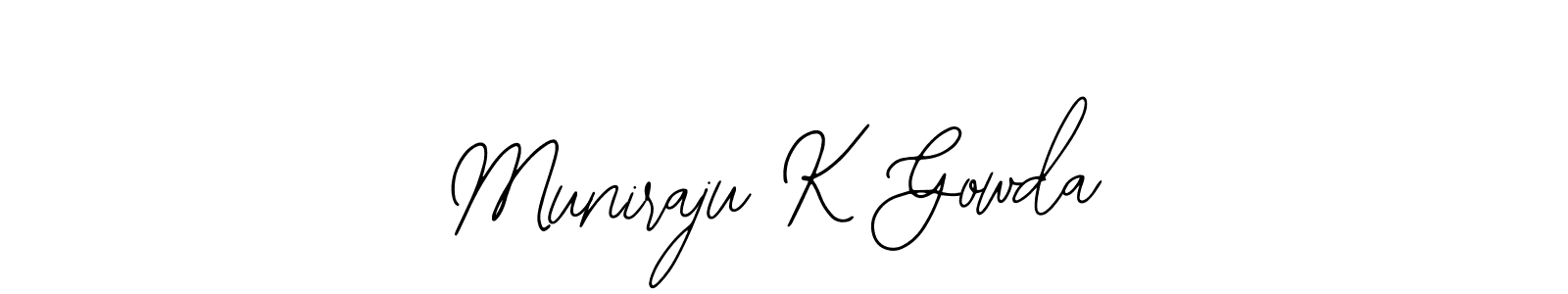 This is the best signature style for the Muniraju K Gowda name. Also you like these signature font (Bearetta-2O07w). Mix name signature. Muniraju K Gowda signature style 12 images and pictures png