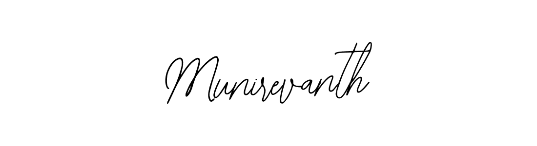 How to Draw Munirevanth signature style? Bearetta-2O07w is a latest design signature styles for name Munirevanth. Munirevanth signature style 12 images and pictures png