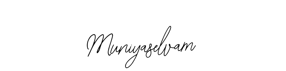 Also we have Muniyaselvam name is the best signature style. Create professional handwritten signature collection using Bearetta-2O07w autograph style. Muniyaselvam signature style 12 images and pictures png