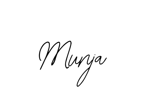 Create a beautiful signature design for name Munja. With this signature (Bearetta-2O07w) fonts, you can make a handwritten signature for free. Munja signature style 12 images and pictures png