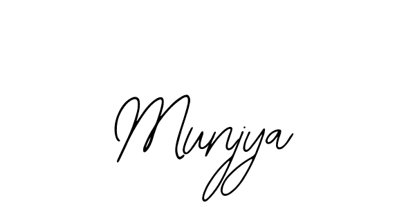 Make a beautiful signature design for name Munjya. Use this online signature maker to create a handwritten signature for free. Munjya signature style 12 images and pictures png