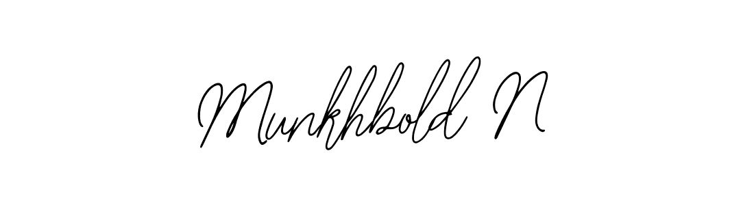 It looks lik you need a new signature style for name Munkhbold N. Design unique handwritten (Bearetta-2O07w) signature with our free signature maker in just a few clicks. Munkhbold N signature style 12 images and pictures png