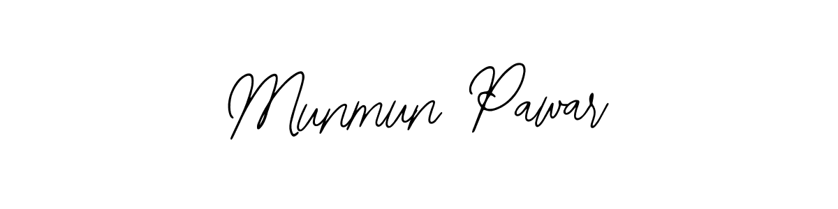 You should practise on your own different ways (Bearetta-2O07w) to write your name (Munmun Pawar) in signature. don't let someone else do it for you. Munmun Pawar signature style 12 images and pictures png
