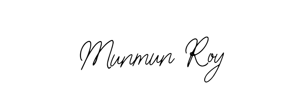 How to make Munmun Roy signature? Bearetta-2O07w is a professional autograph style. Create handwritten signature for Munmun Roy name. Munmun Roy signature style 12 images and pictures png