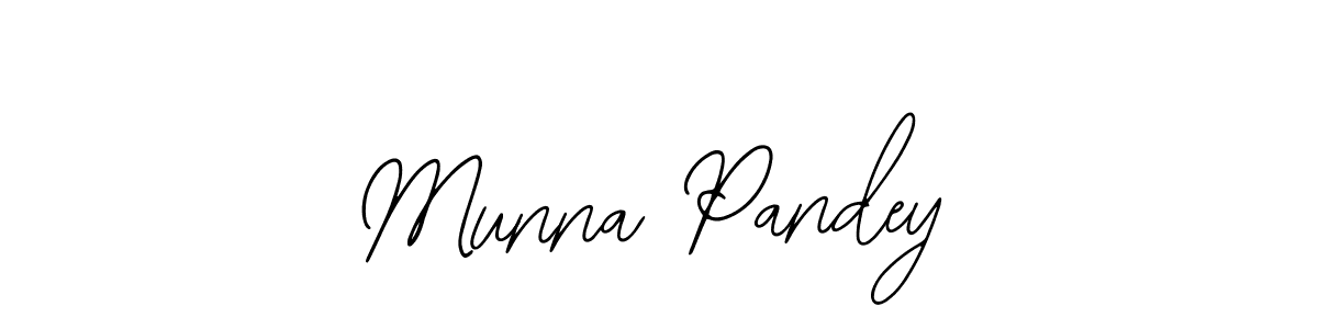 Make a beautiful signature design for name Munna Pandey. With this signature (Bearetta-2O07w) style, you can create a handwritten signature for free. Munna Pandey signature style 12 images and pictures png