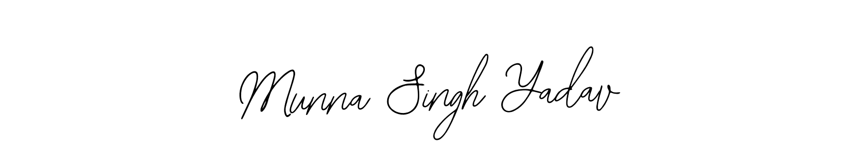 Make a beautiful signature design for name Munna Singh Yadav. Use this online signature maker to create a handwritten signature for free. Munna Singh Yadav signature style 12 images and pictures png