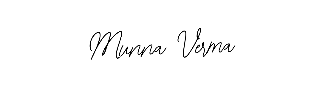 Also You can easily find your signature by using the search form. We will create Munna Verma name handwritten signature images for you free of cost using Bearetta-2O07w sign style. Munna Verma signature style 12 images and pictures png