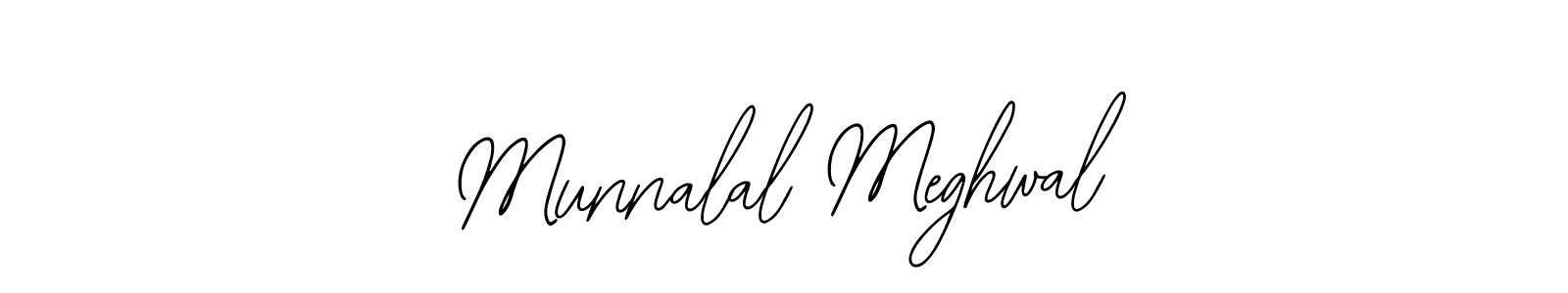 Similarly Bearetta-2O07w is the best handwritten signature design. Signature creator online .You can use it as an online autograph creator for name Munnalal Meghwal. Munnalal Meghwal signature style 12 images and pictures png