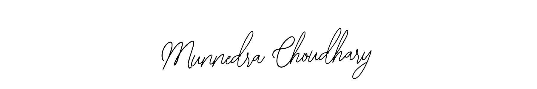 You should practise on your own different ways (Bearetta-2O07w) to write your name (Munnedra Choudhary) in signature. don't let someone else do it for you. Munnedra Choudhary signature style 12 images and pictures png