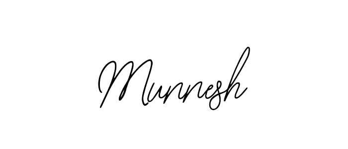 The best way (Bearetta-2O07w) to make a short signature is to pick only two or three words in your name. The name Munnesh include a total of six letters. For converting this name. Munnesh signature style 12 images and pictures png