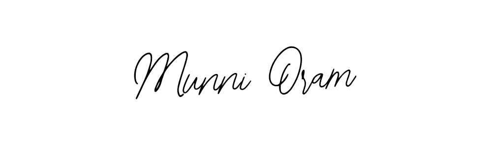 Also You can easily find your signature by using the search form. We will create Munni Oram name handwritten signature images for you free of cost using Bearetta-2O07w sign style. Munni Oram signature style 12 images and pictures png