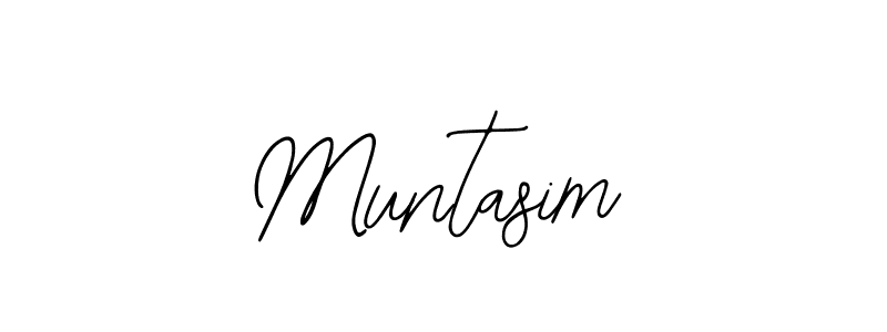 Design your own signature with our free online signature maker. With this signature software, you can create a handwritten (Bearetta-2O07w) signature for name Muntasim. Muntasim signature style 12 images and pictures png