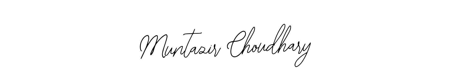 It looks lik you need a new signature style for name Muntazir Choudhary. Design unique handwritten (Bearetta-2O07w) signature with our free signature maker in just a few clicks. Muntazir Choudhary signature style 12 images and pictures png