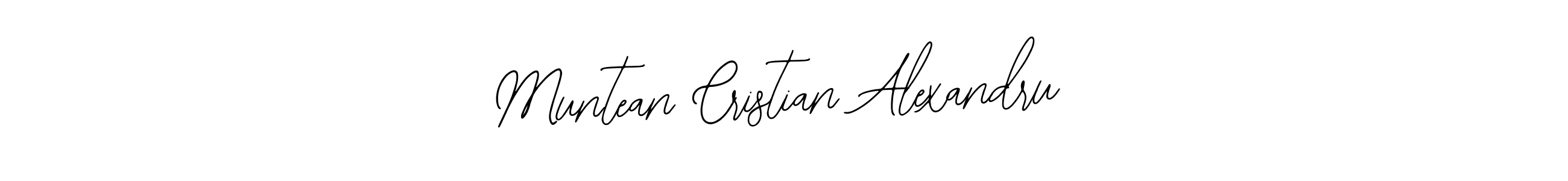 Use a signature maker to create a handwritten signature online. With this signature software, you can design (Bearetta-2O07w) your own signature for name Muntean Cristian Alexandru. Muntean Cristian Alexandru signature style 12 images and pictures png