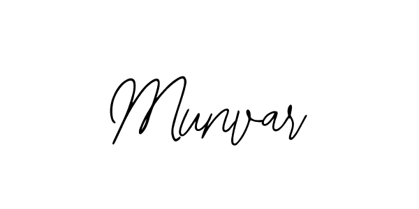 How to make Munvar signature? Bearetta-2O07w is a professional autograph style. Create handwritten signature for Munvar name. Munvar signature style 12 images and pictures png