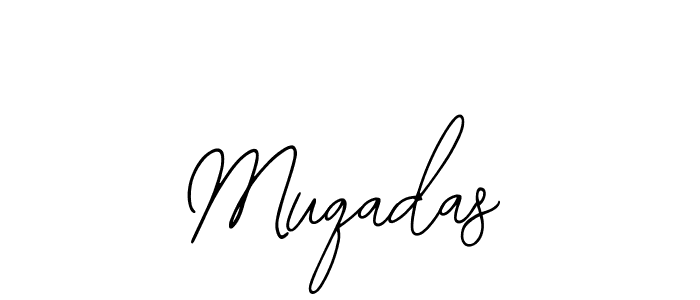 Make a beautiful signature design for name Muqadas. With this signature (Bearetta-2O07w) style, you can create a handwritten signature for free. Muqadas signature style 12 images and pictures png