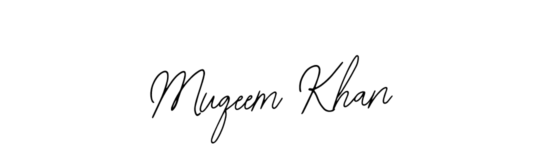 How to make Muqeem Khan signature? Bearetta-2O07w is a professional autograph style. Create handwritten signature for Muqeem Khan name. Muqeem Khan signature style 12 images and pictures png