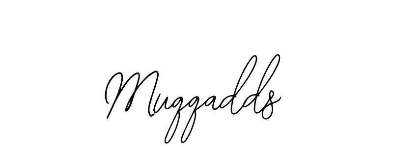 Make a beautiful signature design for name Muqqadds. Use this online signature maker to create a handwritten signature for free. Muqqadds signature style 12 images and pictures png