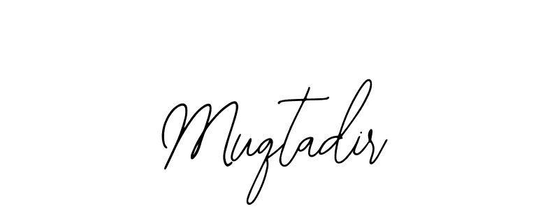 Design your own signature with our free online signature maker. With this signature software, you can create a handwritten (Bearetta-2O07w) signature for name Muqtadir. Muqtadir signature style 12 images and pictures png