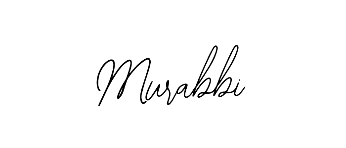 Use a signature maker to create a handwritten signature online. With this signature software, you can design (Bearetta-2O07w) your own signature for name Murabbi. Murabbi signature style 12 images and pictures png