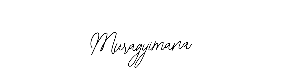 How to make Muragijimana name signature. Use Bearetta-2O07w style for creating short signs online. This is the latest handwritten sign. Muragijimana signature style 12 images and pictures png
