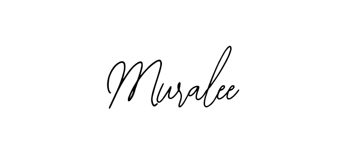 Muralee stylish signature style. Best Handwritten Sign (Bearetta-2O07w) for my name. Handwritten Signature Collection Ideas for my name Muralee. Muralee signature style 12 images and pictures png