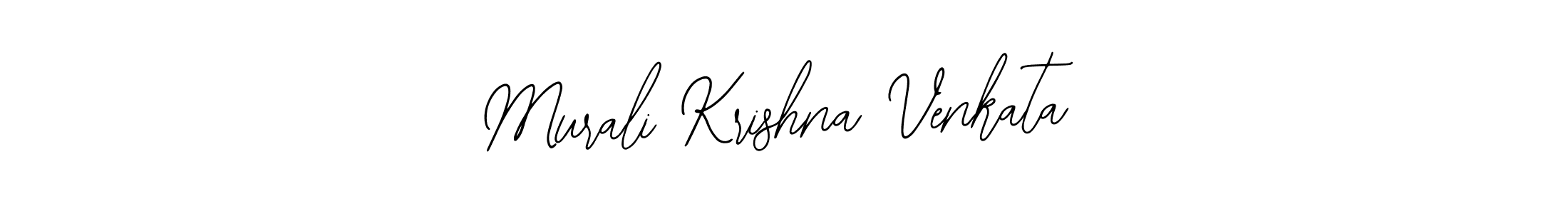 Murali Krishna Venkata stylish signature style. Best Handwritten Sign (Bearetta-2O07w) for my name. Handwritten Signature Collection Ideas for my name Murali Krishna Venkata. Murali Krishna Venkata signature style 12 images and pictures png