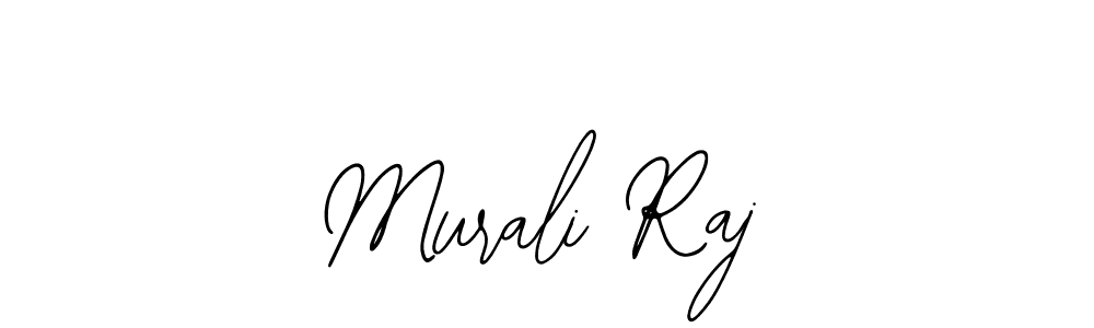 Design your own signature with our free online signature maker. With this signature software, you can create a handwritten (Bearetta-2O07w) signature for name Murali Raj. Murali Raj signature style 12 images and pictures png