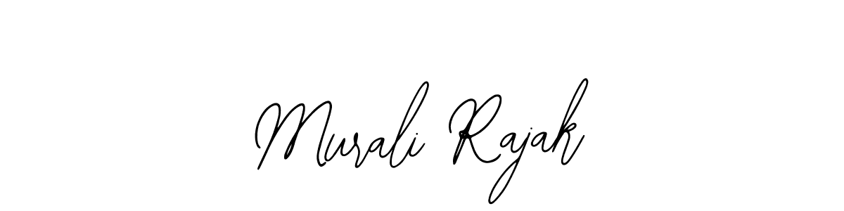 if you are searching for the best signature style for your name Murali Rajak. so please give up your signature search. here we have designed multiple signature styles  using Bearetta-2O07w. Murali Rajak signature style 12 images and pictures png