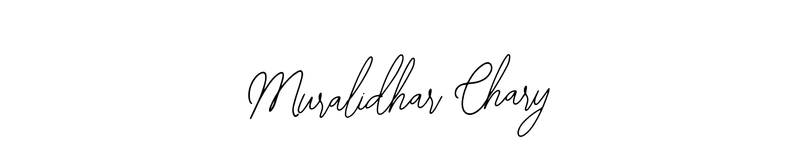 Make a beautiful signature design for name Muralidhar Chary. Use this online signature maker to create a handwritten signature for free. Muralidhar Chary signature style 12 images and pictures png