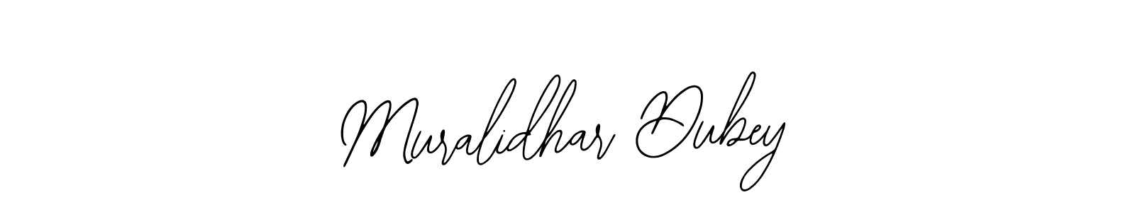 You should practise on your own different ways (Bearetta-2O07w) to write your name (Muralidhar Dubey) in signature. don't let someone else do it for you. Muralidhar Dubey signature style 12 images and pictures png
