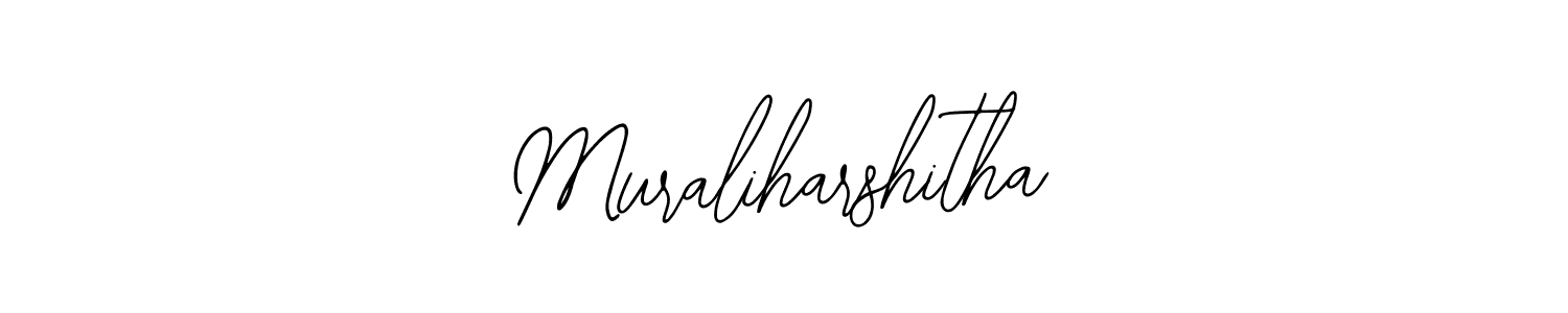 Muraliharshitha stylish signature style. Best Handwritten Sign (Bearetta-2O07w) for my name. Handwritten Signature Collection Ideas for my name Muraliharshitha. Muraliharshitha signature style 12 images and pictures png