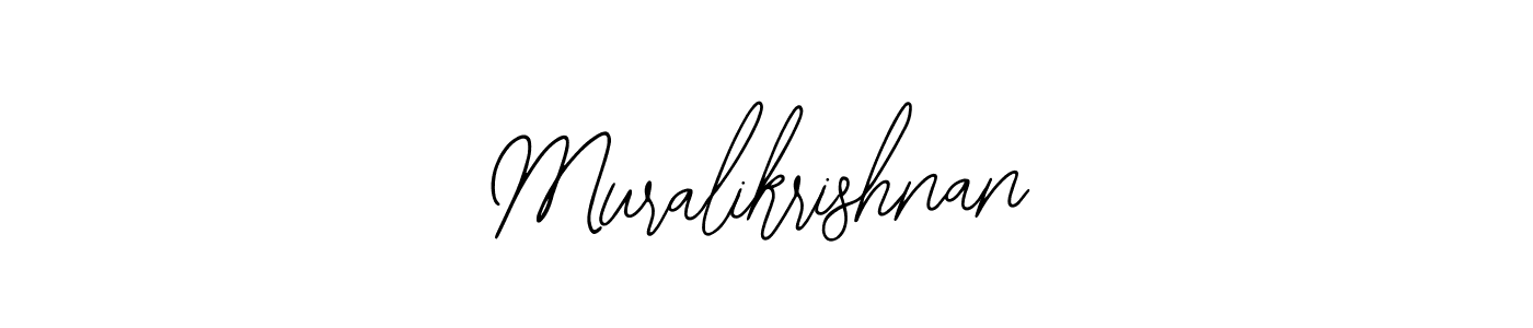 Also we have Muralikrishnan name is the best signature style. Create professional handwritten signature collection using Bearetta-2O07w autograph style. Muralikrishnan signature style 12 images and pictures png