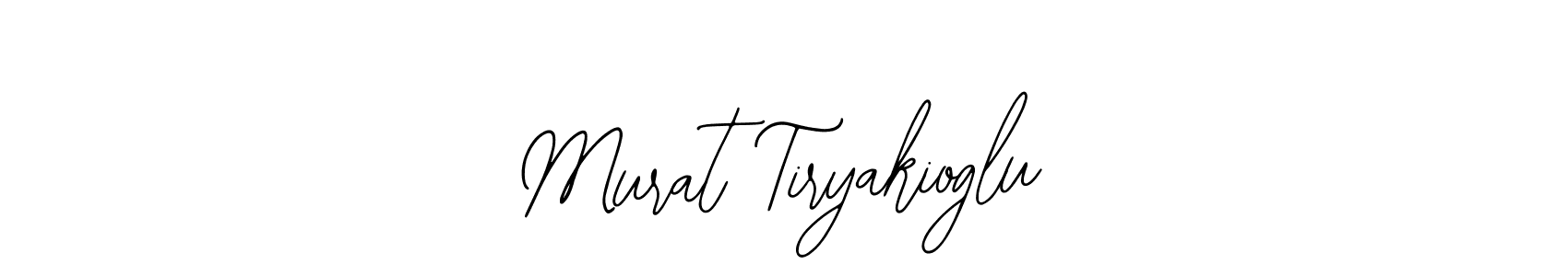How to make Murat Tiryakioglu name signature. Use Bearetta-2O07w style for creating short signs online. This is the latest handwritten sign. Murat Tiryakioglu signature style 12 images and pictures png