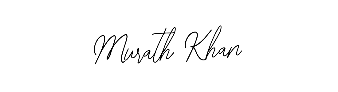 How to make Murath Khan name signature. Use Bearetta-2O07w style for creating short signs online. This is the latest handwritten sign. Murath Khan signature style 12 images and pictures png