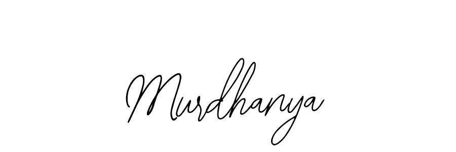 You should practise on your own different ways (Bearetta-2O07w) to write your name (Murdhanya) in signature. don't let someone else do it for you. Murdhanya signature style 12 images and pictures png