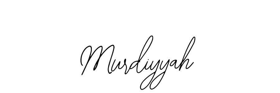 How to make Murdiyyah signature? Bearetta-2O07w is a professional autograph style. Create handwritten signature for Murdiyyah name. Murdiyyah signature style 12 images and pictures png