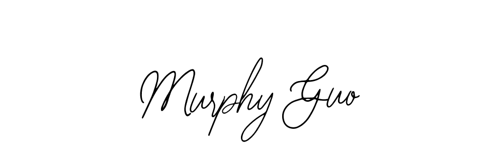 You should practise on your own different ways (Bearetta-2O07w) to write your name (Murphy Guo) in signature. don't let someone else do it for you. Murphy Guo signature style 12 images and pictures png